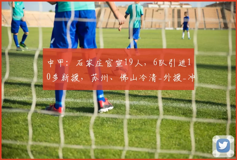 中甲：石家庄官宣19人，6队引进10多新援，苏州、佛山冷清_外援_冲超_赛季