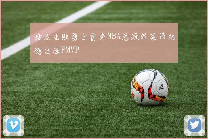 猛龙击败勇士首夺NBA总冠军莱昂纳德当选FMVP